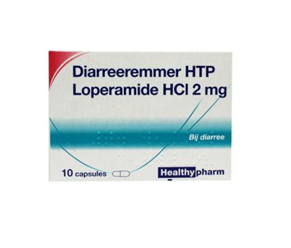 DIARREEREMMER LOPERAMIDE HCI 2 MG 10 CAPS